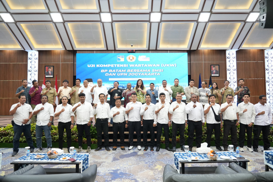 Wujudkan Sinergi dengan Insan Pers, BP Batam Gelar UKW