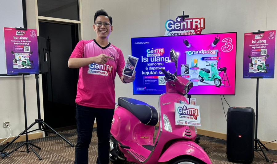 Perkuat Komunitas Pelanggan, Tri Beri  Apresiasi pada Gen Z di Sumatra