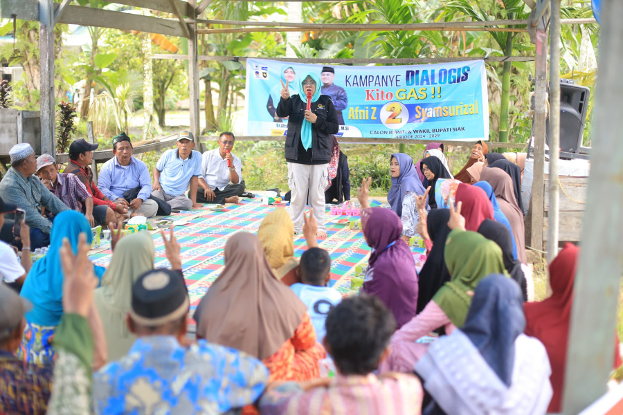 Masyarakat Bungaraya Banyak Tertipu Mafia Tanah, Dr Afni: Inilah Alasan Saya Nyalon Bupati