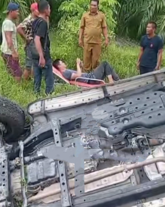 Kecelakaan di Jalur Bukit Batu–Dumai, Wakil Ketua DPRD Bengkalis Alami Luka Serius