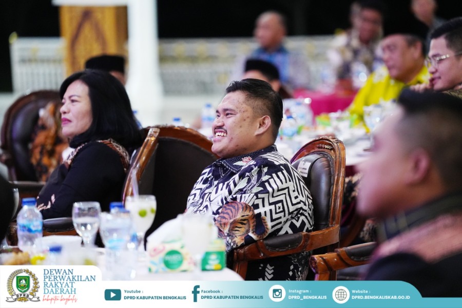 Ketua DPRD Bengkalis Sampaikan Pesan untuk Kapolres Lama dan Baru