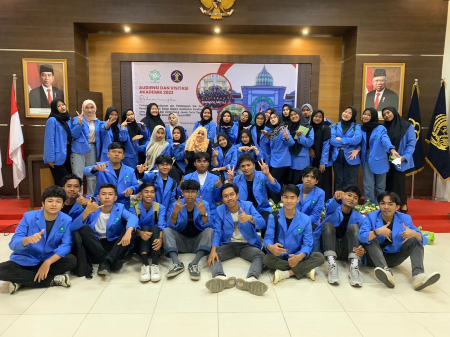 Mahasiswa Fakultas Ekonomi dan Ilmu Sosial UIN Susqa Riau Kunjungi Lapas Anak Pekanbaru