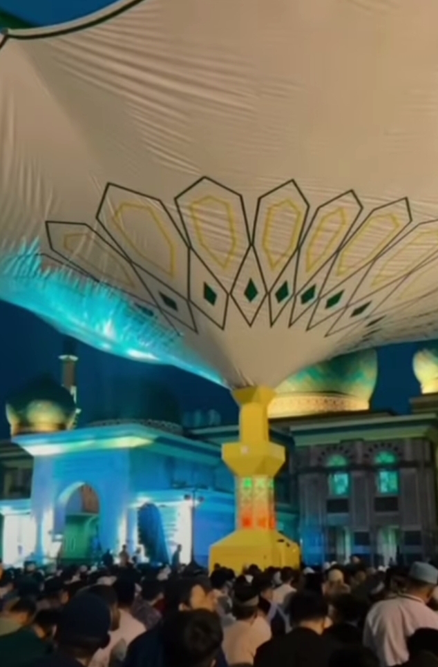 Ribuan Warga Antusias Ikuti Tabligh Akbar 1 Muharram di Masjid An-Nur