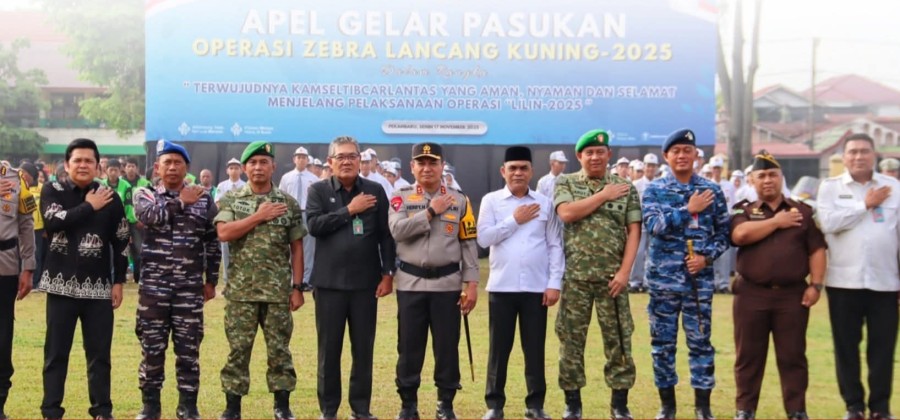 Ketua DPRD Riau Kaderismanto Dorong Disiplin Berlalu Lintas Lewat Operasi Zebra 2025