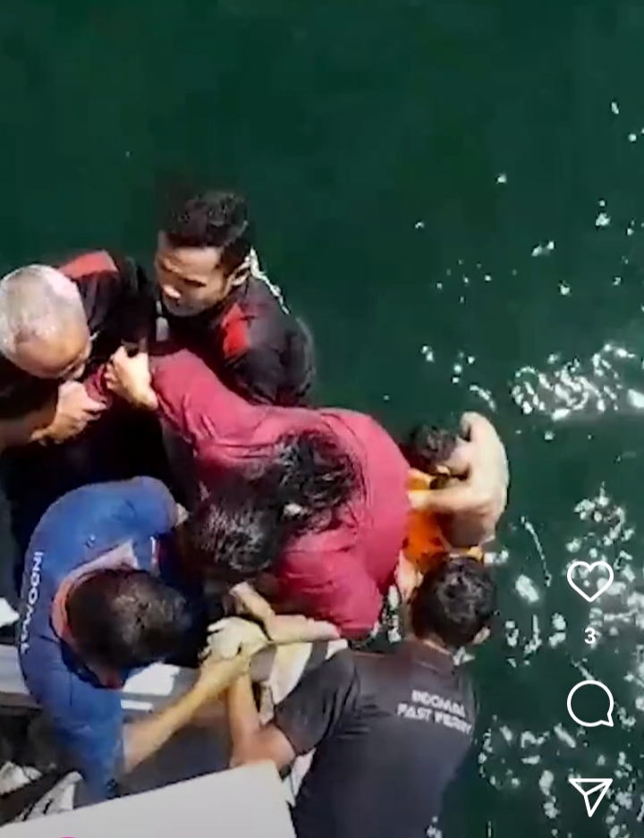 Kapal Rute Johor-Indonesia Tenggelam di Selat Malaka, 11 Selamat 3 Hilang