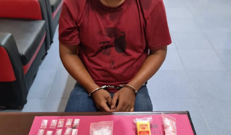 Polsek Siak Hulu Ringkus Bandar Narkoba Dengan 36 Paket Sabu Siao Edar