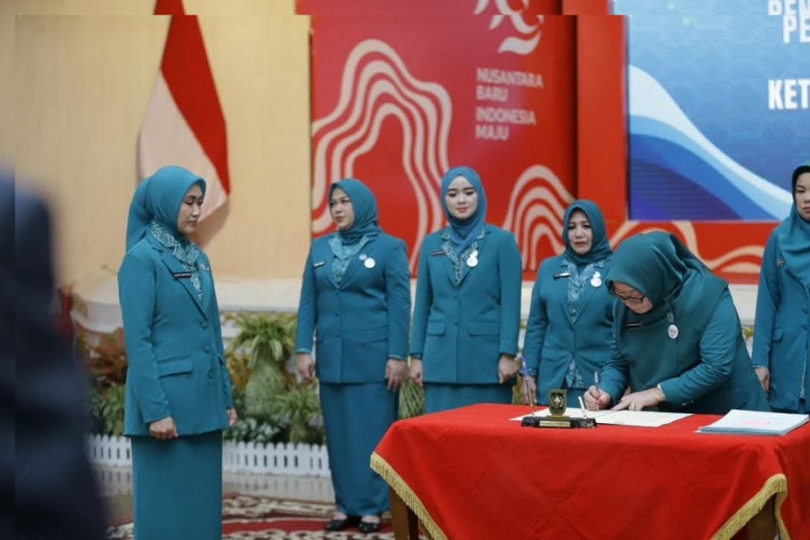 Siti Asiyah Resmi Dilantik Sebagai Ketua TP PKK Kabupaten Bengkalis Periode 2025-2030