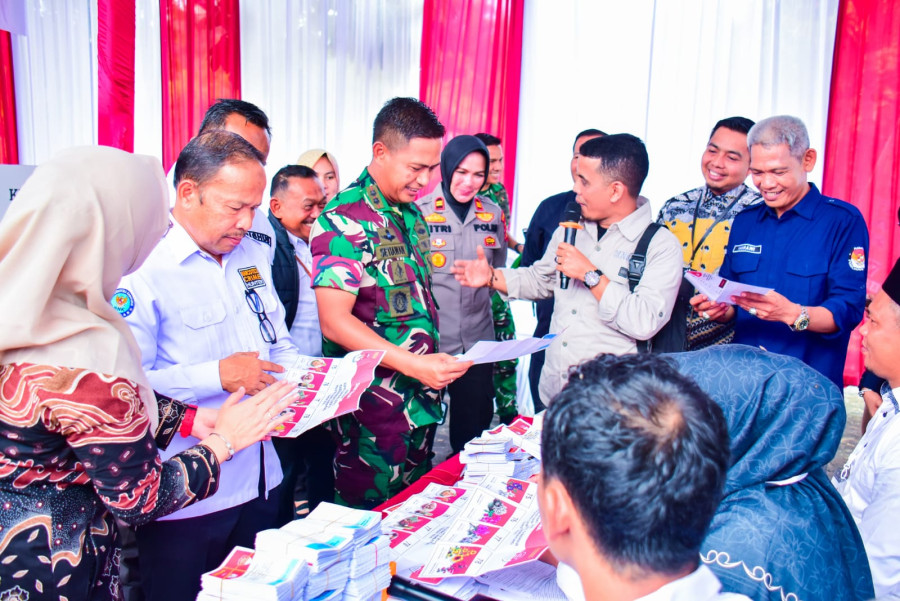 KPU Kampar Gelar Simulasi Pemungutan Suara Pilkada Serentak