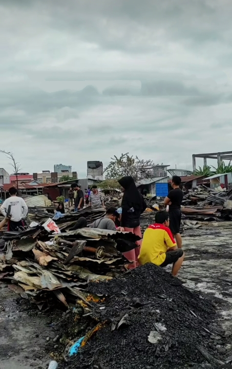 Pemko Pekanbaru Pindahkan Pedagang Pasar Cik Puan ke TPS