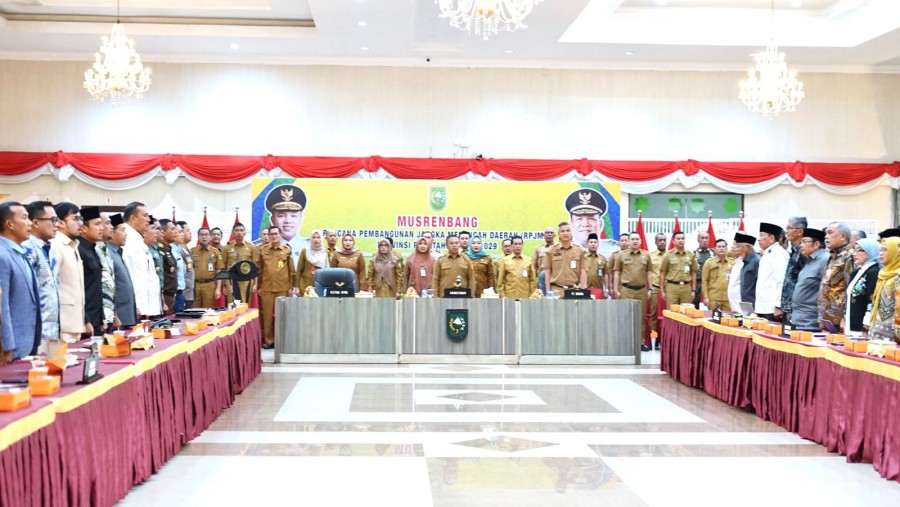 RPJMD Riau 2025–2029 Dimatangkan, Bengkalis Tegaskan Komitmen Kolaborasi
