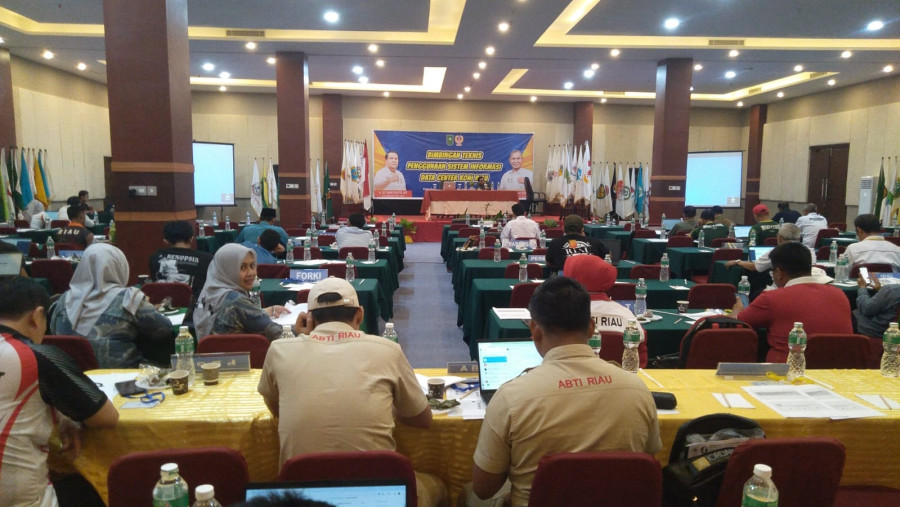 Permudah Akses Informasi, KONI Riau Buat Data Center Olahraga