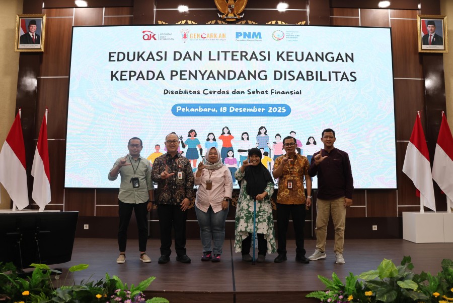 OJK Riau Dorong Akses Keuangan yang Setara Bagi Penyandang Disabilitas
