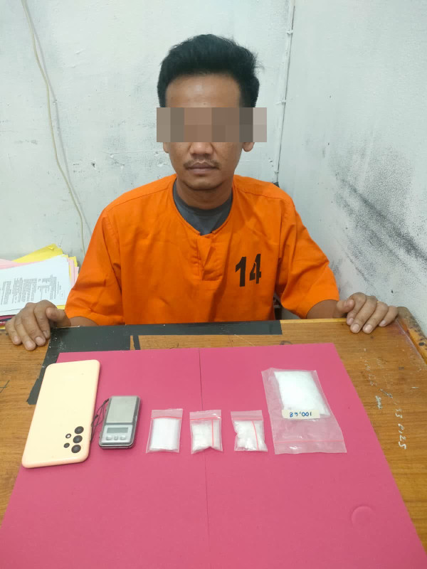 Kerap Transaksi Sabu di Warung, Warga Pangkalan Kuras Diciduk Polisi