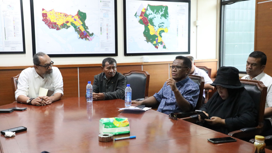 Aksi Damai Status Lahan, BP Batam Dengarkan Aspirasi Warga Sei Temiang