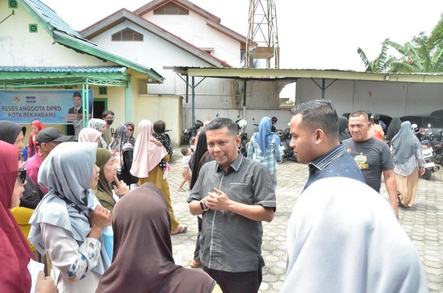 Turun Reses, TAF Janji Kawal Aspirasi Warga Bukit Raya dan Sail