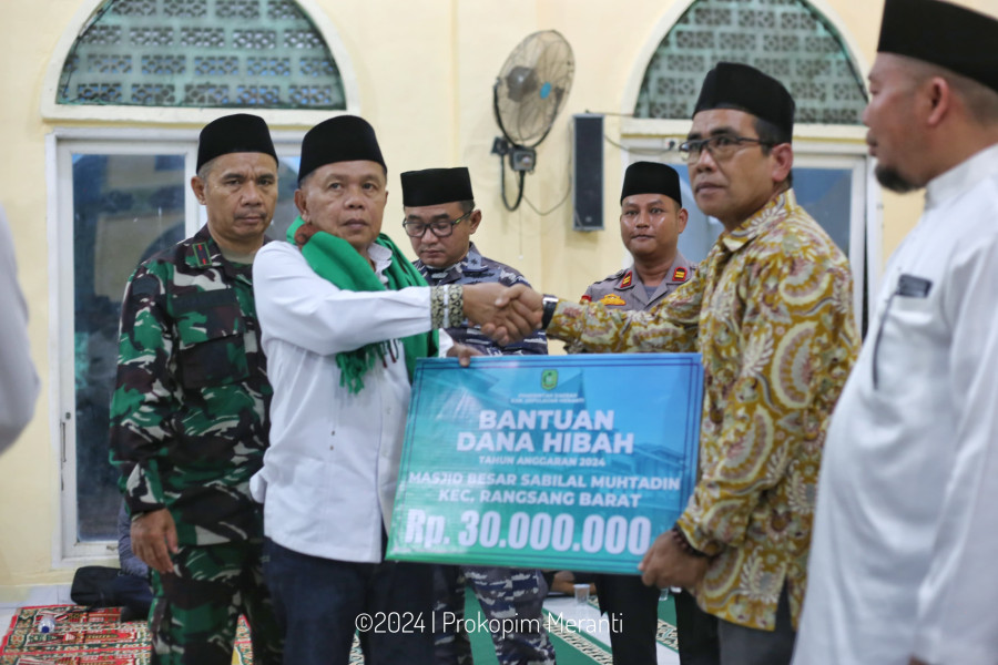 Plt Bupati Asmar Safari Ramadan di Rangsang Barat