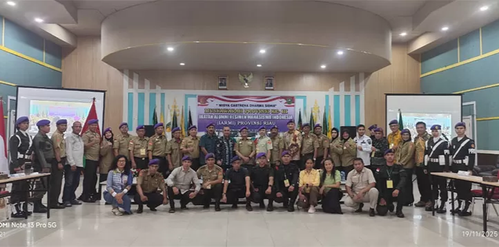 Taufik Arrakhman Nahkodai IARMI Riau, Siap Perkuat Konsolidasi Alumni