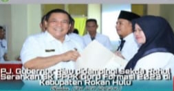 Sebanyak 262 Guru PPPK Rohul Terima SK dari Pj Gubri SF Hariyanto