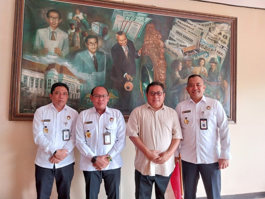 Deputi Penasihat Presiden Berkunjung ke Kantor Pusat SMSI