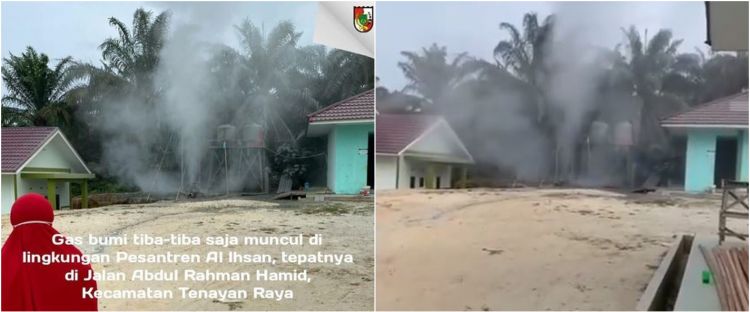 Semburan Gas di Ponpes Al-Ihsan Pekanbaru Beracun dan Berpotensi Terbakar