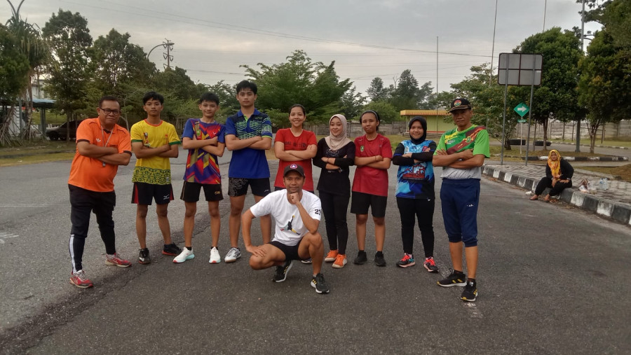Robin Hutagalung Optimis Tim Atlet Tenis Meja Riau Lolos Babak Kualifikasi PON
