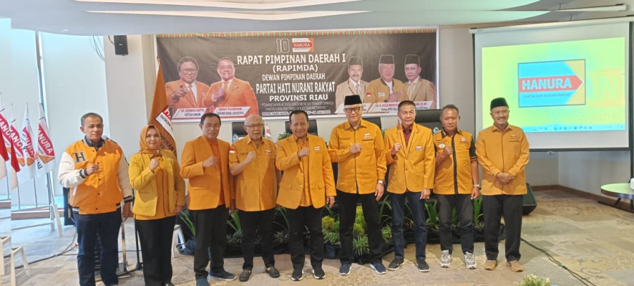 Diminta Move On, DPP Partai Hanura Provinsi Riau Gelar Rapimda I
