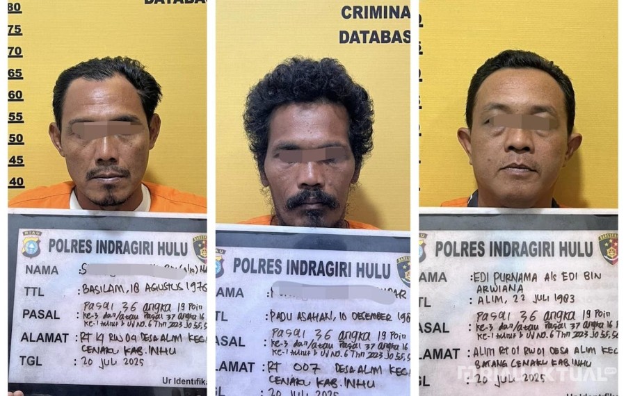 Kades di Inhu Ditangkap Terkait SKGR Ilegal di Kawasan Hutan