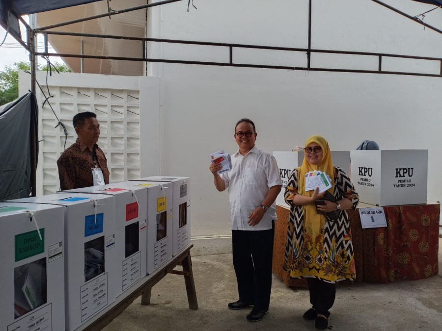 Usai Mencoblos, Rusli Zainal Sampaikan Harapan di Pemilu 2024