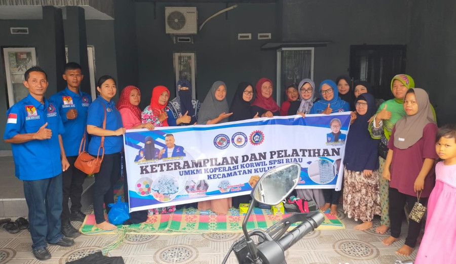 Koperasi Korwil SPSI Riau Gelar Pelatihan untuk UMKM di Kecamatan Kulim