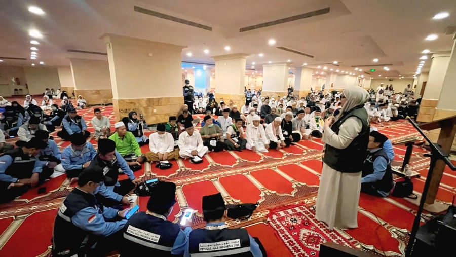 Senator Agita Tinjau Langsung Penyelenggaraan Haji 2025 di Mekkah