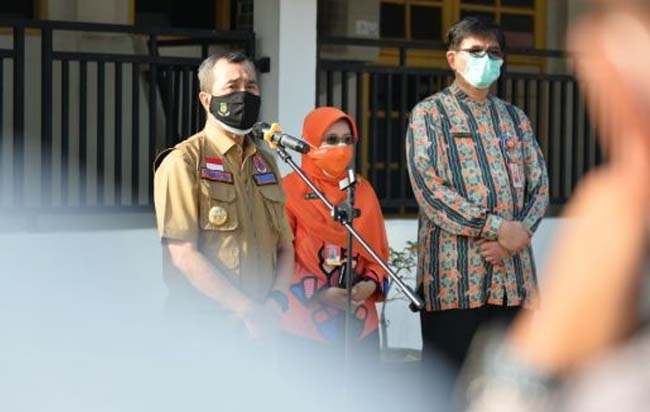 Kasus Corona Menurun, Gubri Ingatkan Masyarakat Jangan Longgar Protokol Kesehatan