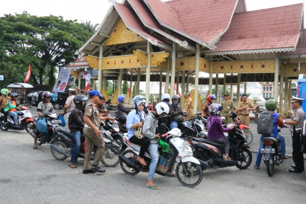 Hari ini, Bapenda dan Polda Riau Gelar Razia 8 titik Penertiban Pajak Kendaraan Bermotor di Pekanbaru