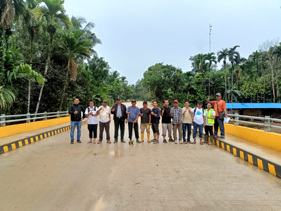 Dua Proyek Jembatan di Rohul Tak Selesai Tepat Waktu, Ada yang Masih 35 Persen