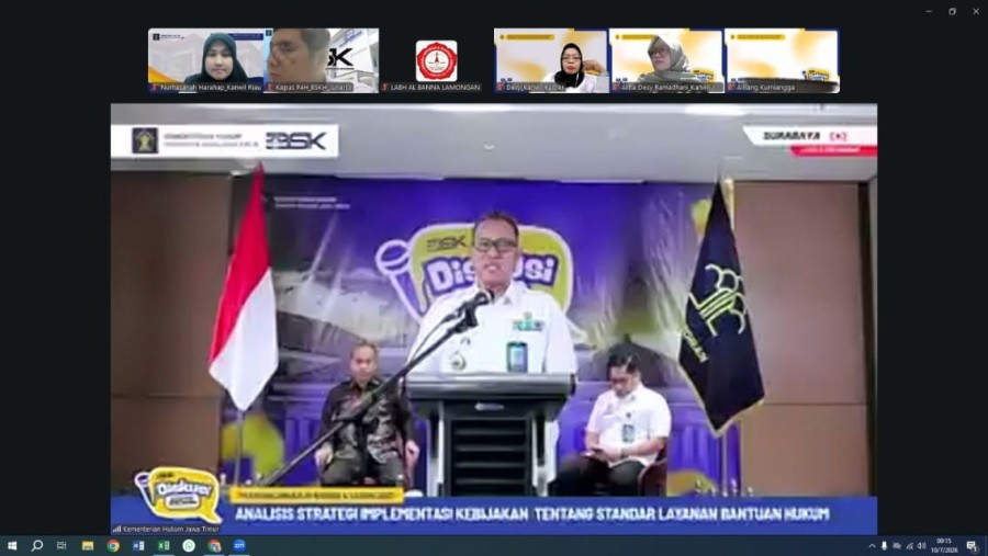 Evaluasi Bantuan Hukum, Kemenkum Riau Soroti Mutu dan Akses Masyarakat