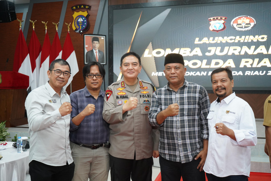 Ketua PWI Raja Isyam Dukung Lomba Karya Jurnalistik Polda Riau Wujudkan Pilkada Damai