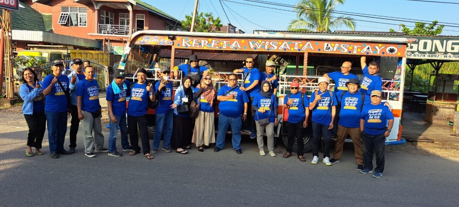 Ekspedisi Jurnalistik PWI Riau ke Pantai Mabloe Kuala Inderagiri Dimulai