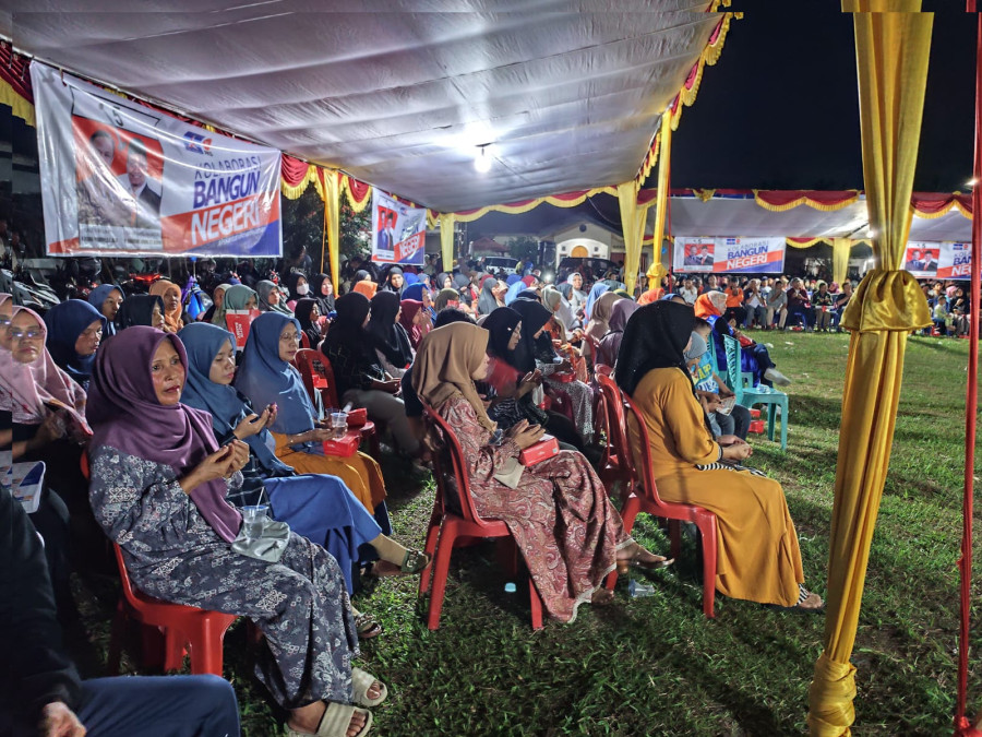 Gelar Doa Bersama, Ratusan Warga Kulim Optimis Sambut Kemenangan Paslon AMAn