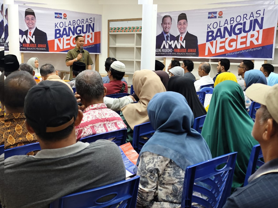 Bertemu Agung Nugroho, Warga Payung Sekaki Samapaikan Sejumlah Persoalan Kota