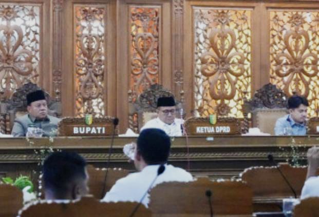 DPRD Kuansing Tunda Pengesahan Ranperda SOTK, Paripurna Tak Penuhi Kuorum