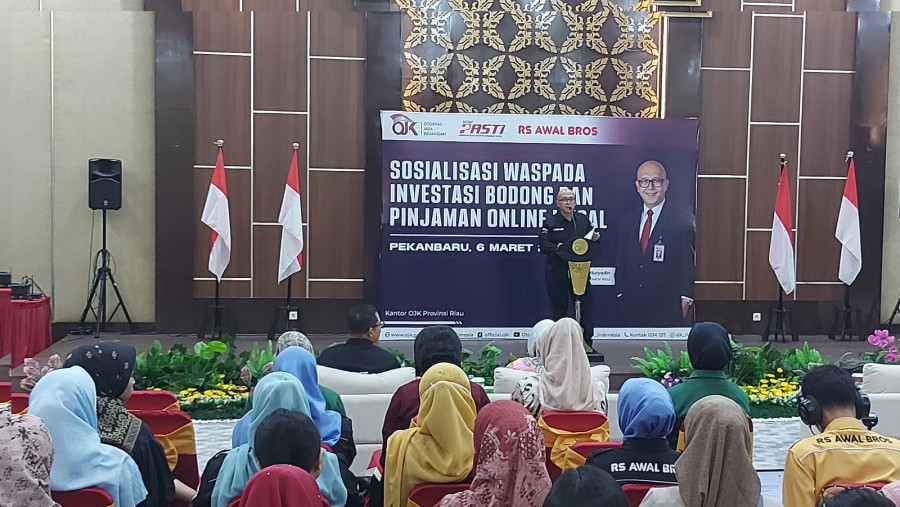 Sosialisasikan Waspada Investasi Bodong dan Pinjol Ilegal, OJK dan Satgas PASTI Riau Gandeng RS Awal Bros Grup