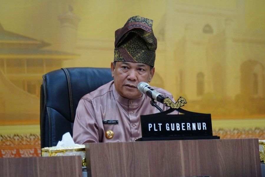 Plt Gubri SF Hariyanto Paparkan Capaian Tahun Pertama Pemerintahan Riau