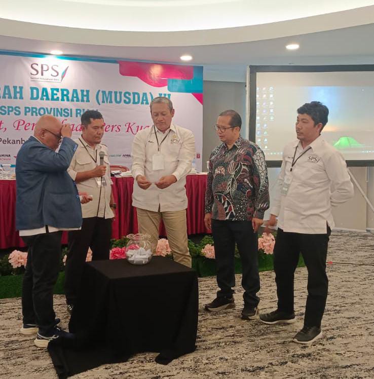 Saidul Tombang Terpilih Sebagai Ketua SPS Riau, Kalahkan Jagoan RPG Asmawi Ibrahim