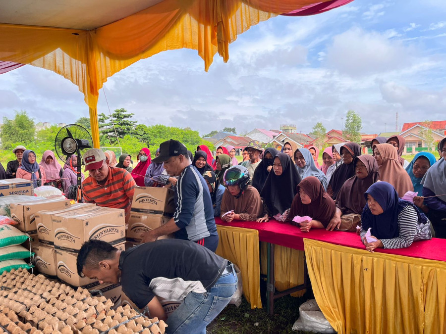 Pemprov Riau Gelar Pasar Murah di Empat Titik Lokasi di Kampar