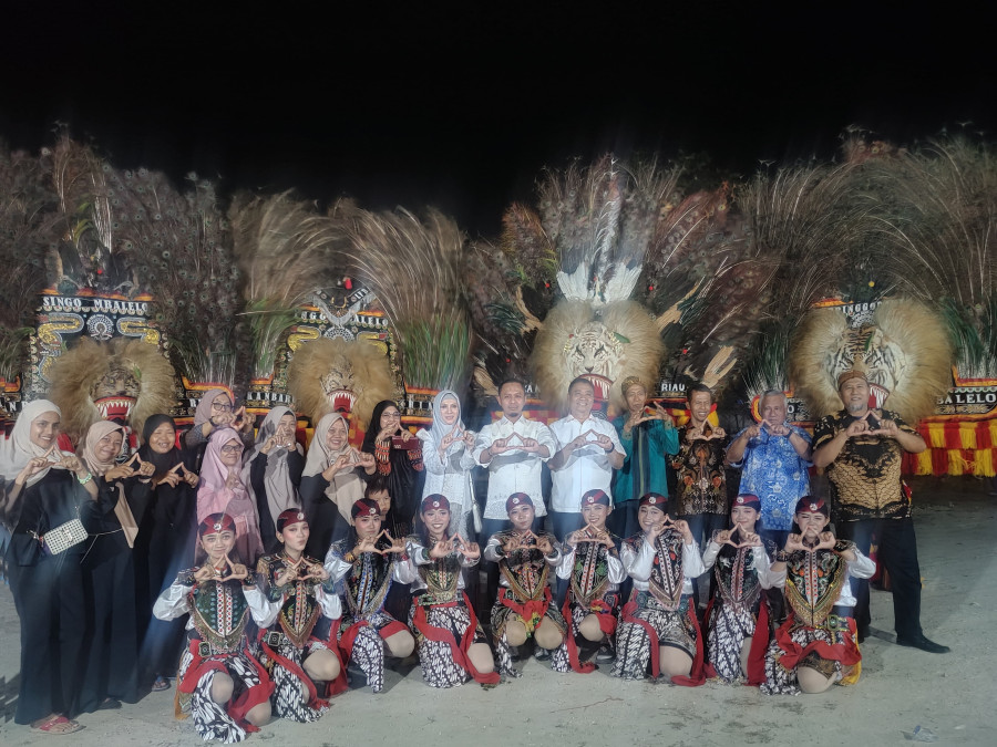 Dimeriahkan Reog Ponorogo, Paguyuban Mitro Satoto Deklarasi Dukung AMAn