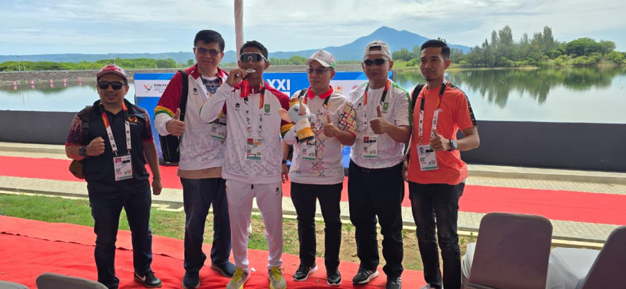 Selisih Tiga Detik dari Jawa Barat, Pedayung Riau Parela Raih Perak