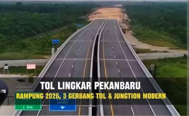 Tol Pekanbaru-Rengat Rampung Tahun Depan, HK Gesa Perbaikan Tol Permai
