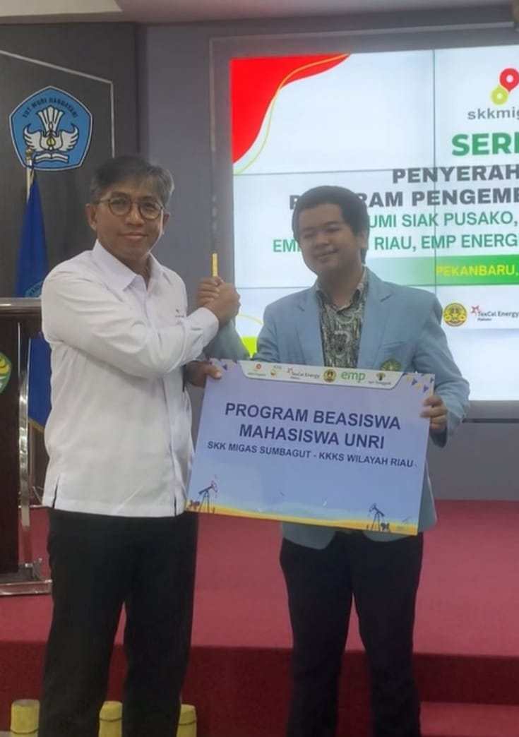 UNRI dan SKK Migas Sumbagut Bersinergi Wujudkan SDM Unggul Melalui Program Beasiswa