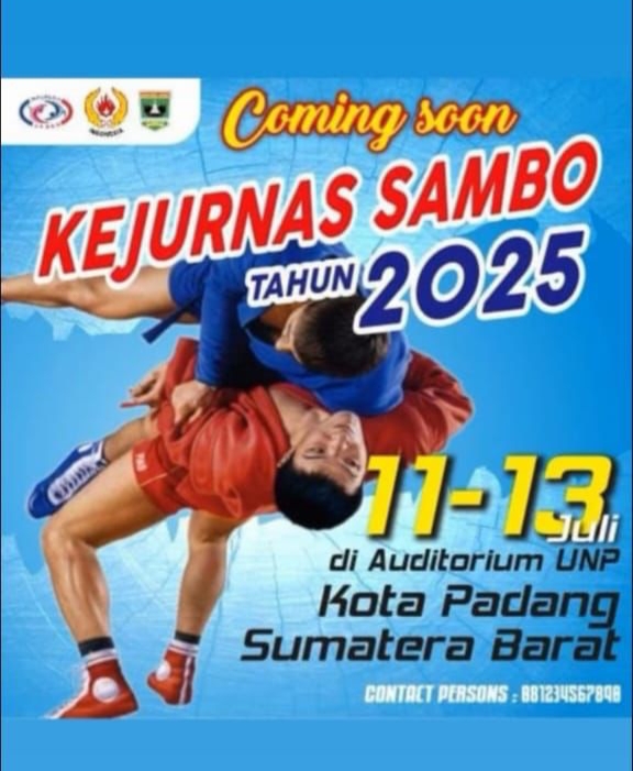 Sembilan Atlet Sambo Riau Siap Berlaga di Kejurnas Sambo 2025 Sumatera Barat