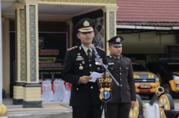 Usai Dicopot, Kapolres Kampar :  Rotasi Jabatan Hal Biasa di Institusi Kepolisian