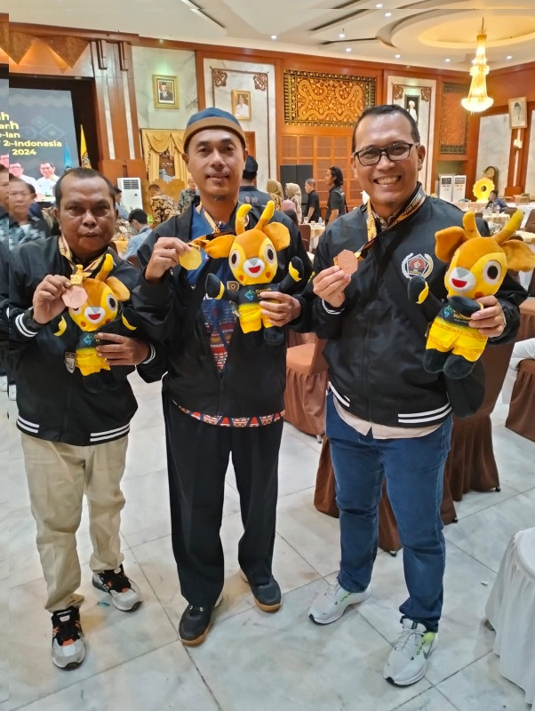 M.Amin Persembahkan Emas Setelah 11 Tahun, Kontingen Porwanas Riau Peringkat 9